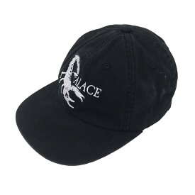 【中古】PALACE　｢ Scorpion PAL Hat｣キャップ ブラック 【260424】（パレス）
