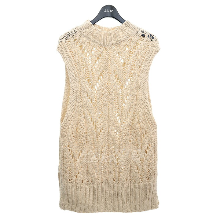 楽天市場】【中古】TODAYFULSlub Aran Vest 透かし編みニットベスト 