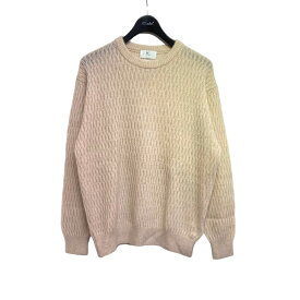 【中古】HERILL「Thermalmesh Sweater」 サーマルメッシュニット アイボリー サイズ：1【価格見直し】