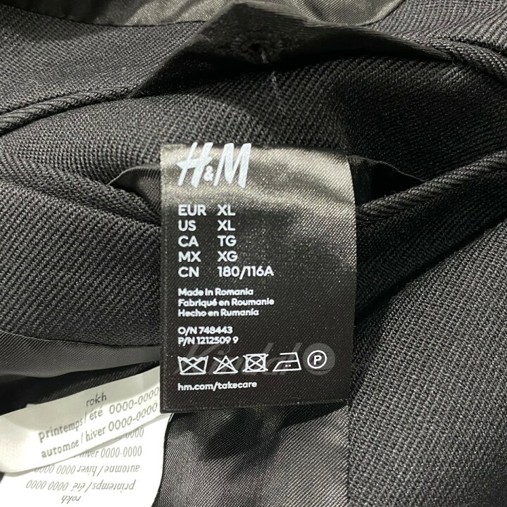 楽天市場】【中古】rokh ×H＆M ボタンディテール ウールブレザー 24SS 