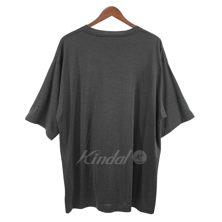 楽天市場】【中古】COMOLI 22SS ウール天竺 Tシャツ チャコール グレー 