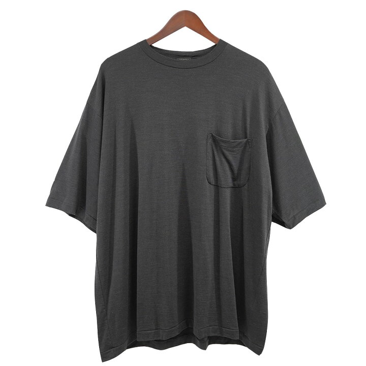 楽天市場】【中古】COMOLI 23SS サマーウール天竺 Tシャツ グレー 