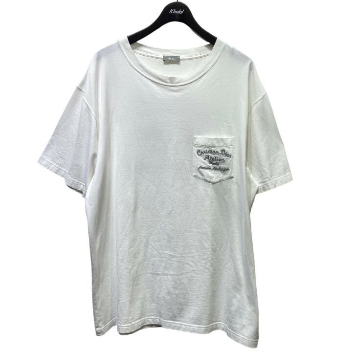 楽天市場】【中古】Dior 半袖Tシャツ 293J645A0677 ホワイト サイズ 