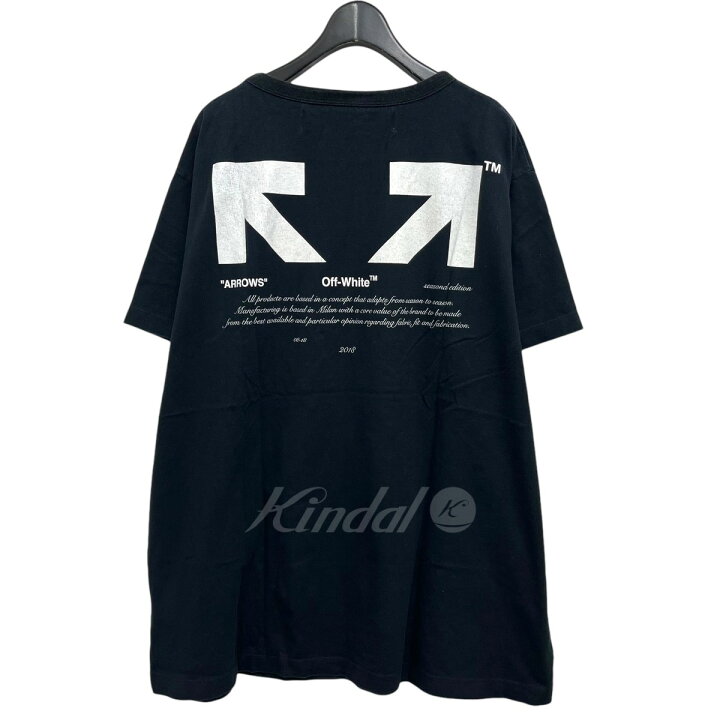 楽天市場】【中古】OFFWHITE プリントTシャツ ブラック サイズ：L  