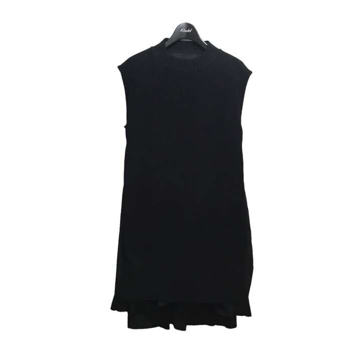 楽天市場】【中古】sacai ニットドッキングワンピース 23-06628  