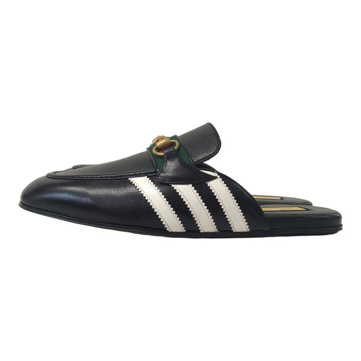 楽天市場】【中古】GUCCI×adidas ホースビットレザーミュール 721481 