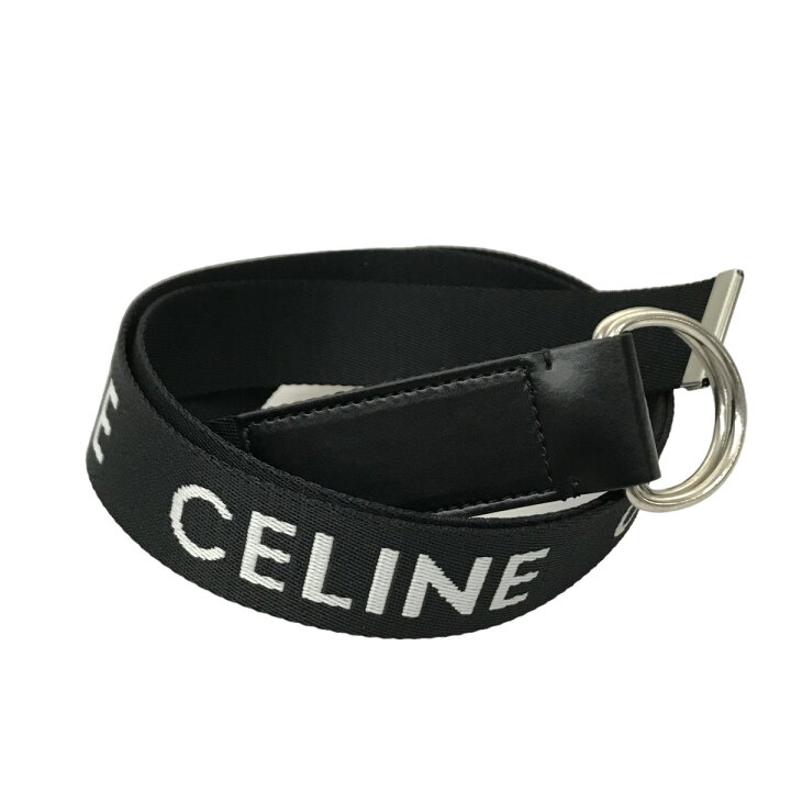 楽天市場】【中古】CELINE ミディアム ダブルリングベルト ジャカード  