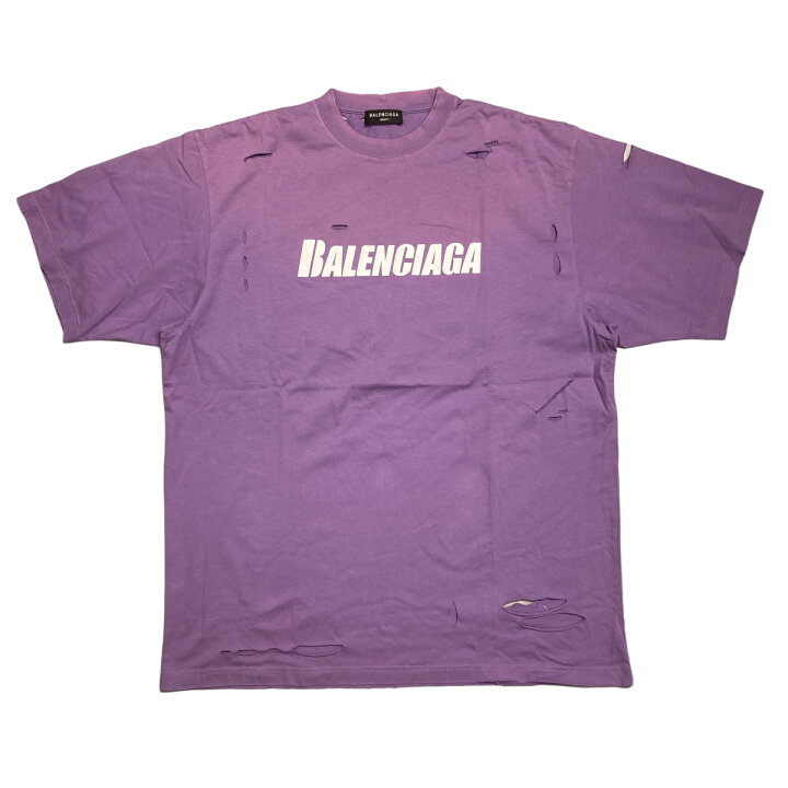 楽天市場】【中古】BALENCIAGABoxy T-shirt デストロイ加工ブランド 