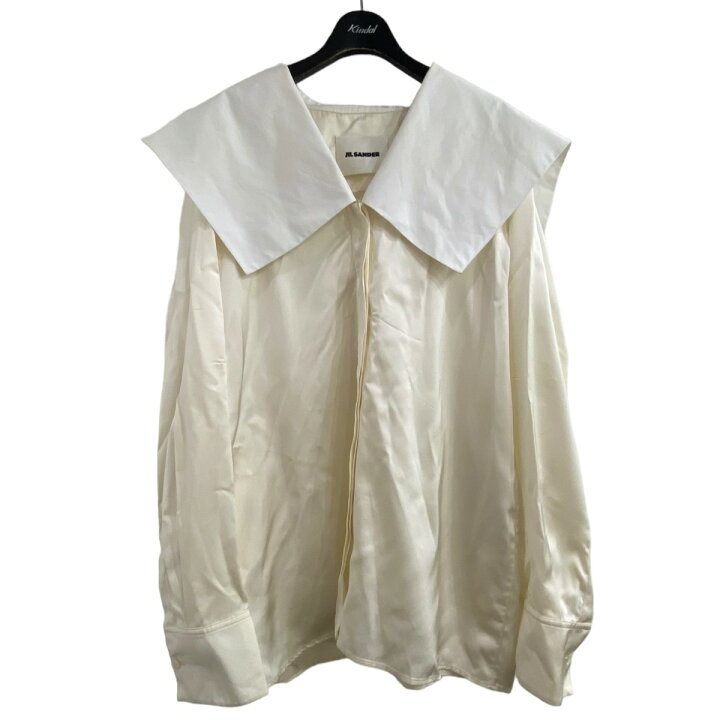 楽天市場】【中古】JIL SANDER 22AW セーラーカラーシャツ ホワイト 