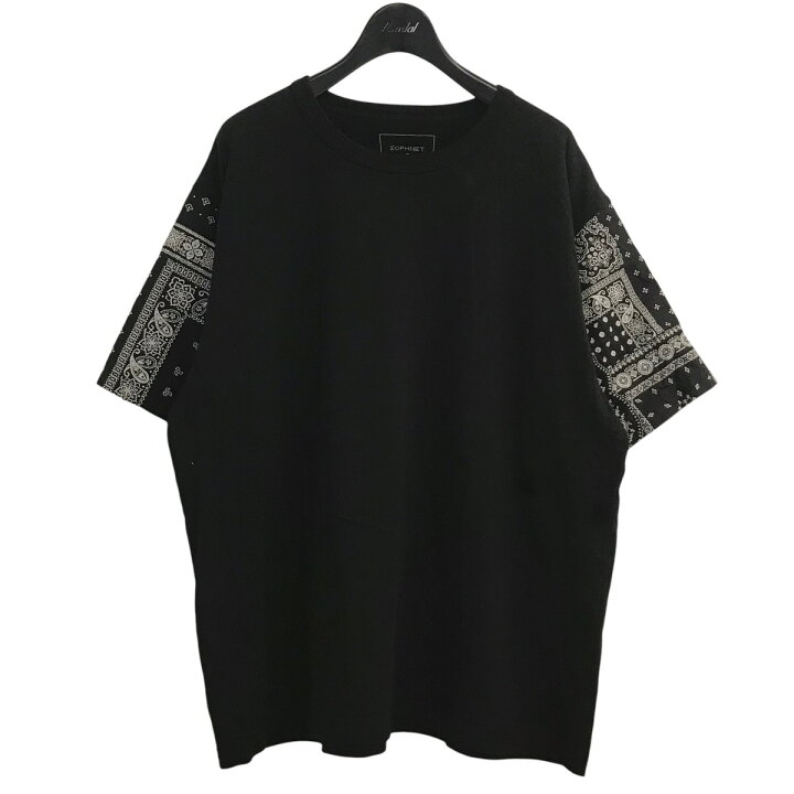 楽天市場】【中古】SOPHNET．｢BANDANA SLEEVE WIDE TEE｣バンダナ柄T 