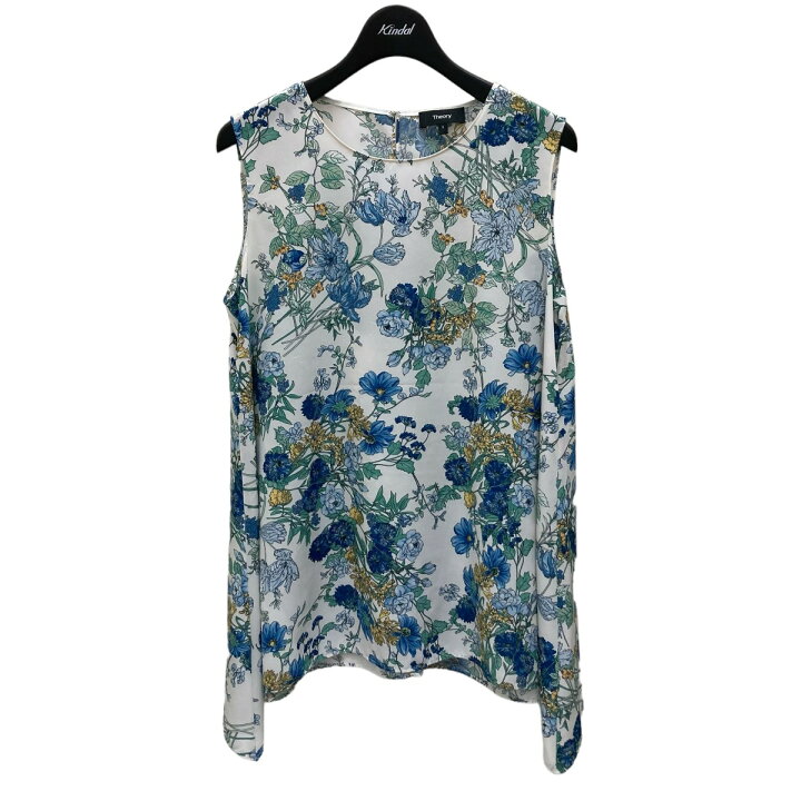 楽天市場】【中古】theory 21SS BOTANICAL PRINT TRIANGLE SHELL 