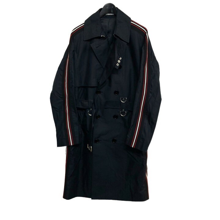 楽天市場】【中古】Dior Homme トレンチコート 763C348A3997 ネイビー 