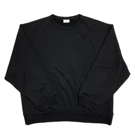 【中古】DRIES VAN NOTEN　クルーネックスウェット ブラック サイズ：M 【280424】（ドリスヴァンノッテン）