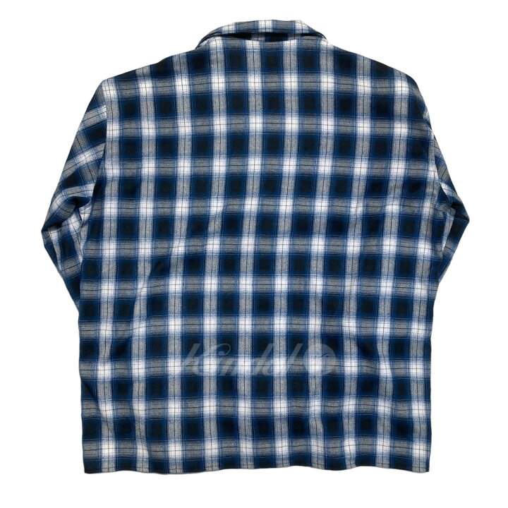 楽天市場】【中古】ciatre 長袖チェックシャツ ネイビー サイズ：XL 