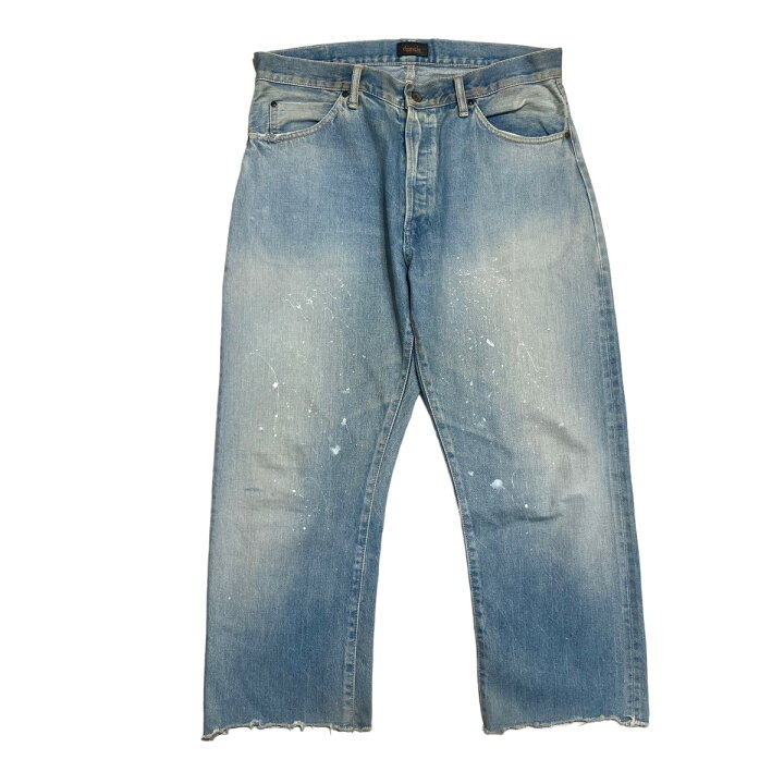楽天市場】【中古】chimala カットオフデニムパンツ インディゴ サイズ 