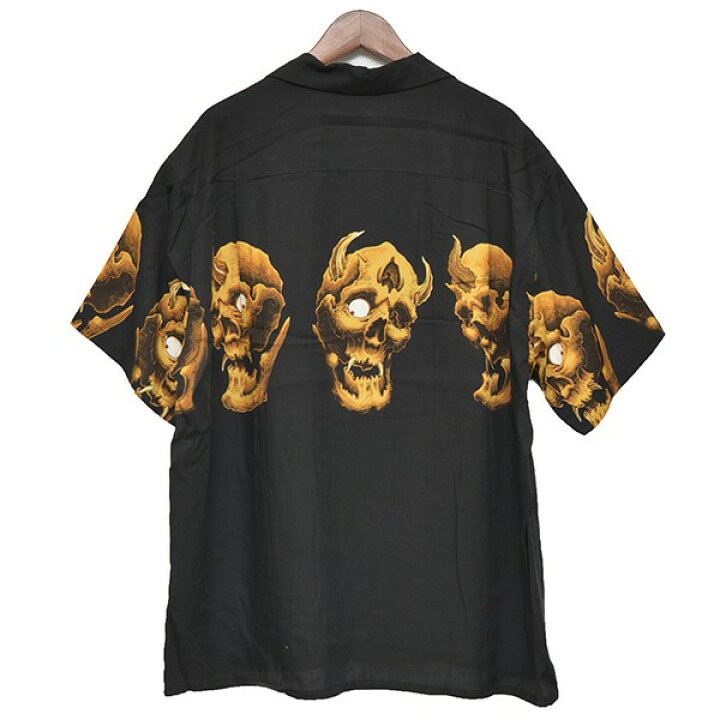 楽天市場】【中古】WACKO MARIA×56 TATOO STUDIO HAWAIIAN SHIRT 