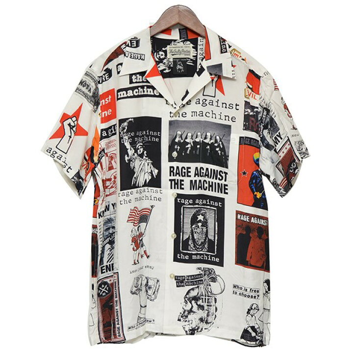 楽天市場】【中古】WACKO MARIA×RAGE AGAINST THE MACHINE HAWAIIAN 