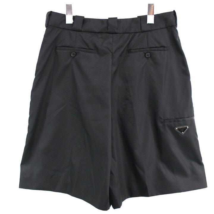 楽天市場】【中古】PRADA 22SS Re Nylon バミューダショーツ ロゴ 