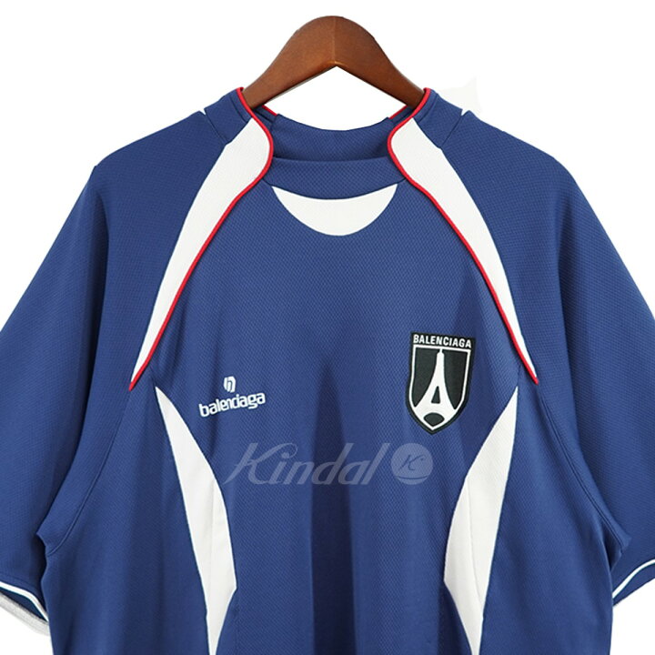 楽天市場】【中古】BALENCIAGA21FW JERSEY LOGO SOCCER TOP 