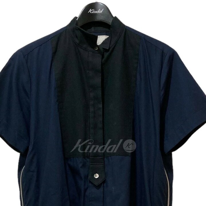 楽天市場】【中古】sacai サイドジップ シャツワンピース 19-04483 