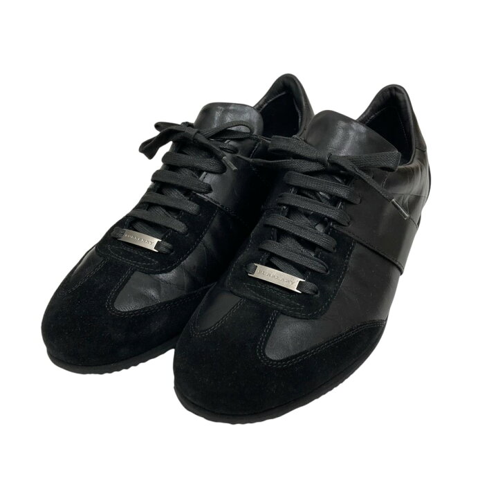 楽天市場】【中古】BURBERRY スニーカー 3706196 ブラック サイズ：41  