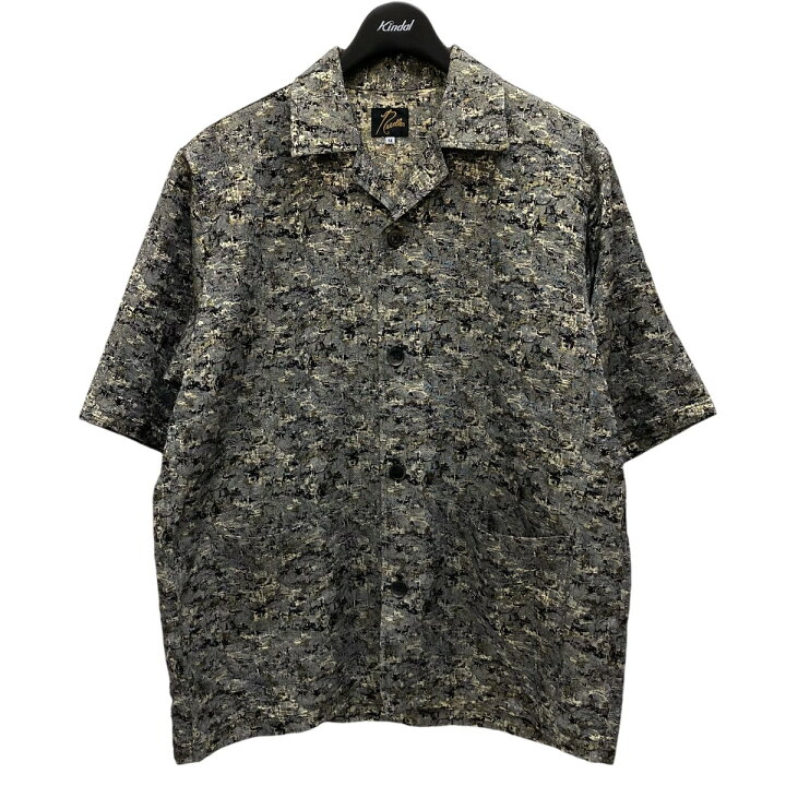 楽天市場】【中古】Needles Cabana Shirt カバナシャツ グレー 