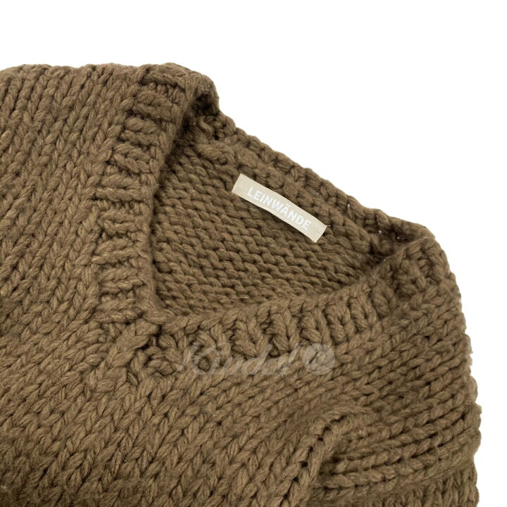 楽天市場】【中古】LEINWANDE「Nuts Over Knit」 Vネックニット 