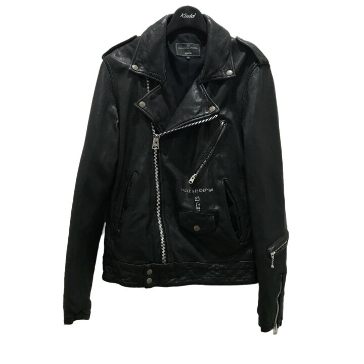 楽天市場】【中古】glamb 「Basquiat riders」 ライダースジャケット 