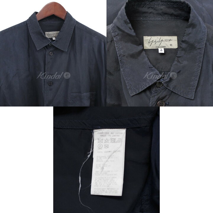 楽天市場】【中古】YOHJI YAMAMOTO pour homme17SS Cupro Shirt 