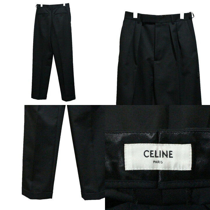 楽天市場】【中古】CELINE 19AW NEW WAVE PANTS ニューウェーブパンツ 