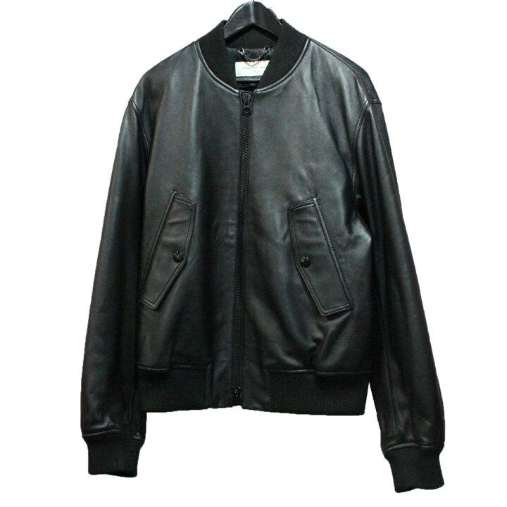 楽天市場】【中古】DRIES VAN NOTEN 22AW LANVERS LEATHER BOMBER  