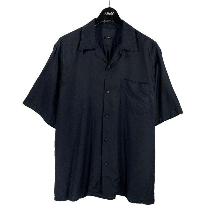 楽天市場】【中古】COMOLI ウールシルク 半袖オープンカラーシャツ 