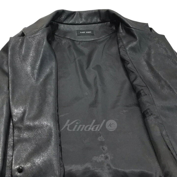 楽天市場】【中古】LAST NEST｢LEATHER EMBROIDERED BLAZER｣テーラード  