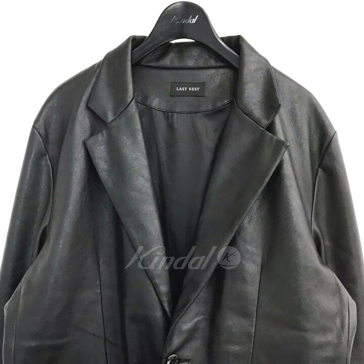 楽天市場】【中古】LAST NEST｢LEATHER EMBROIDERED BLAZER｣テーラード 