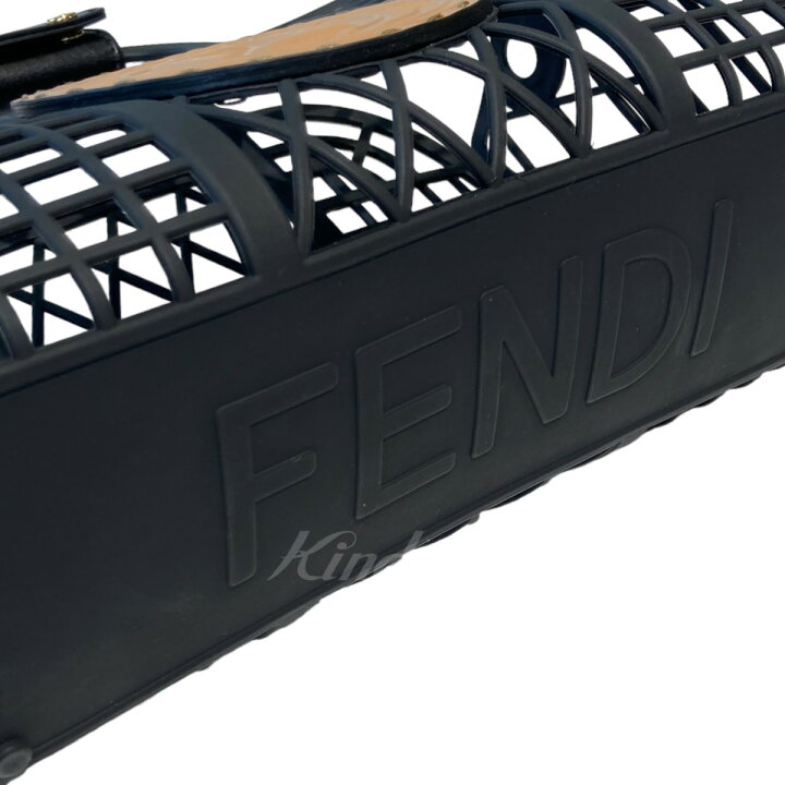 楽天市場】【中古】FENDI バスケット スモール ハンドバッグ 8BH388  