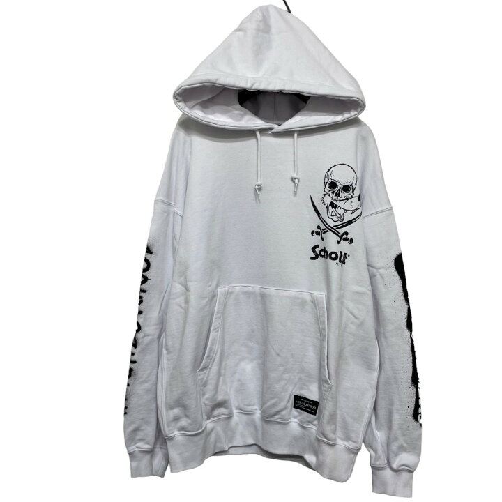 楽天市場】【中古】Schott×NEIGHBORHOODフードパーカー ホワイト  