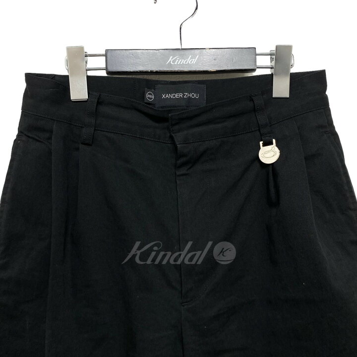 楽天市場】【中古】XANDER ZHOUタックパンツ ブラック サイズ：44 