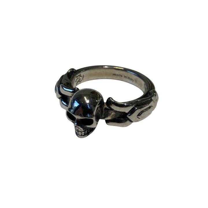楽天市場】【中古】ALEXANDER McQUEEN スカルリング シルバー サイズ 