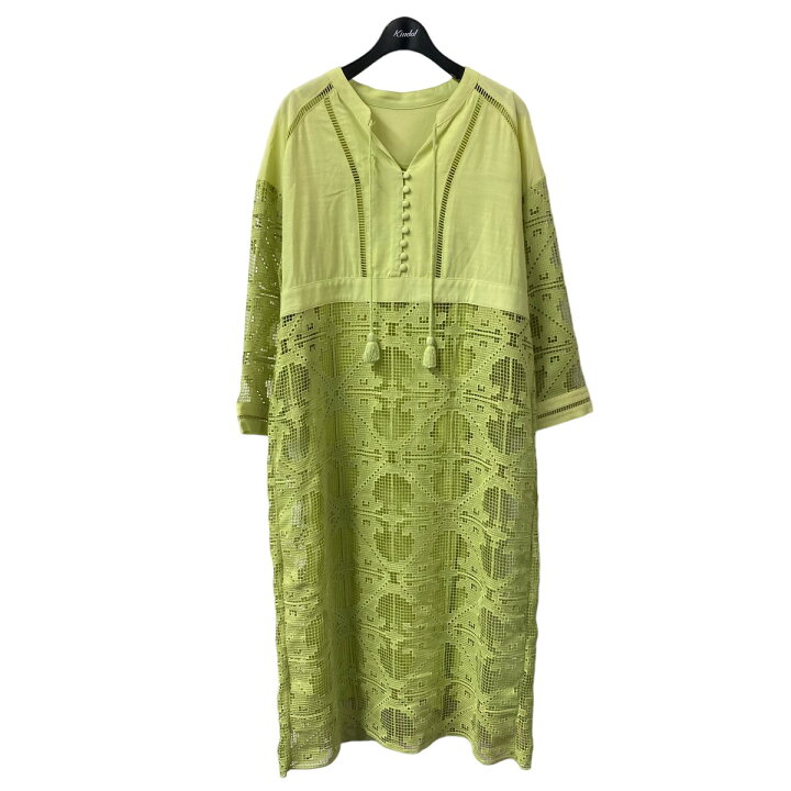 楽天市場】【中古】Diagram クロシェレース切替ワンピース グリーン  