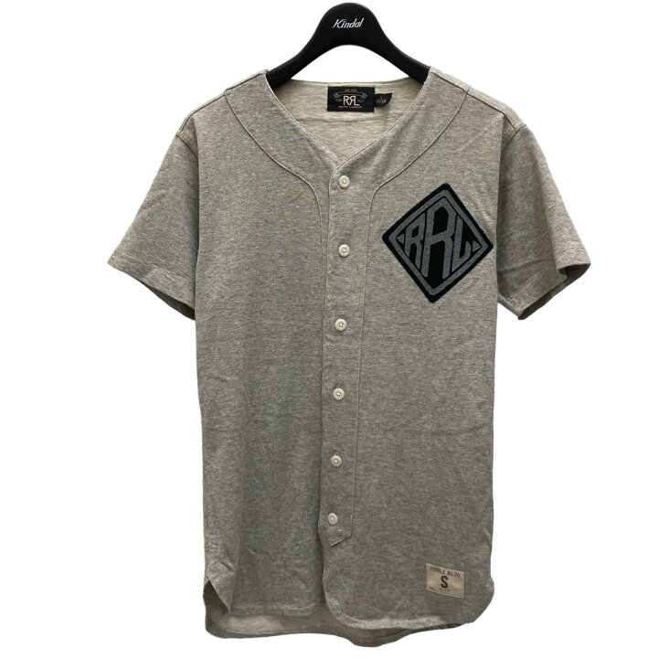 楽天市場】【中古】RRL ベースボールシャツ ライトグレー サイズ：S  