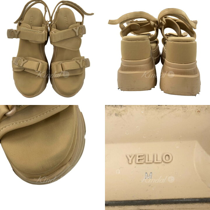 楽天市場】【中古】YELLO 「CREMA DOUBLE SNEAKER SANDALS 