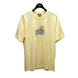 【中古】KITH　ローズロゴT ライトイエロー サイズ：M 【010524】（キス）