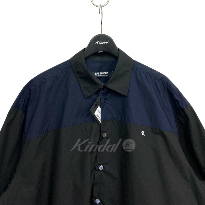 楽天市場】【中古】RAF SIMONS 22AW Ghost Slogan Shirtバック刺繍R  