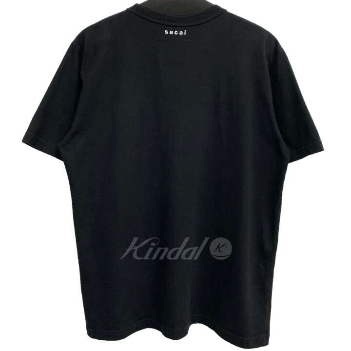 楽天市場】【中古】sacai×KAWS 21SS Embroidery T-shirt刺繍ロゴT 