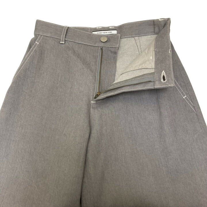 楽天市場】【中古】FOXEY NEWYORK ワイドパンツ 40375 ライト 