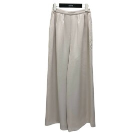 【中古】FOXEY　Elegant Long Pants　ワイドパンツ 39118 オフホワイト サイズ：38 【010524】（フォクシー）
