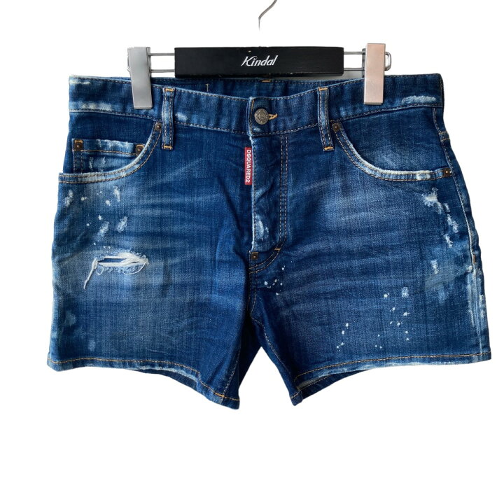 楽天市場】【中古】DSQUARED2 ショート デニムパンツ s74mu0444 
