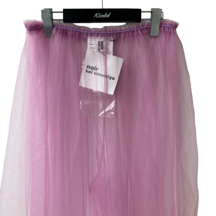 楽天市場】【中古】noir kei ninomiya23AW チュール パンツ 3L-P001  