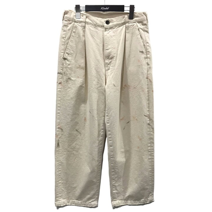 楽天市場】【中古】ANCELLM 24SS ダメージペイント加工チノパンツ 