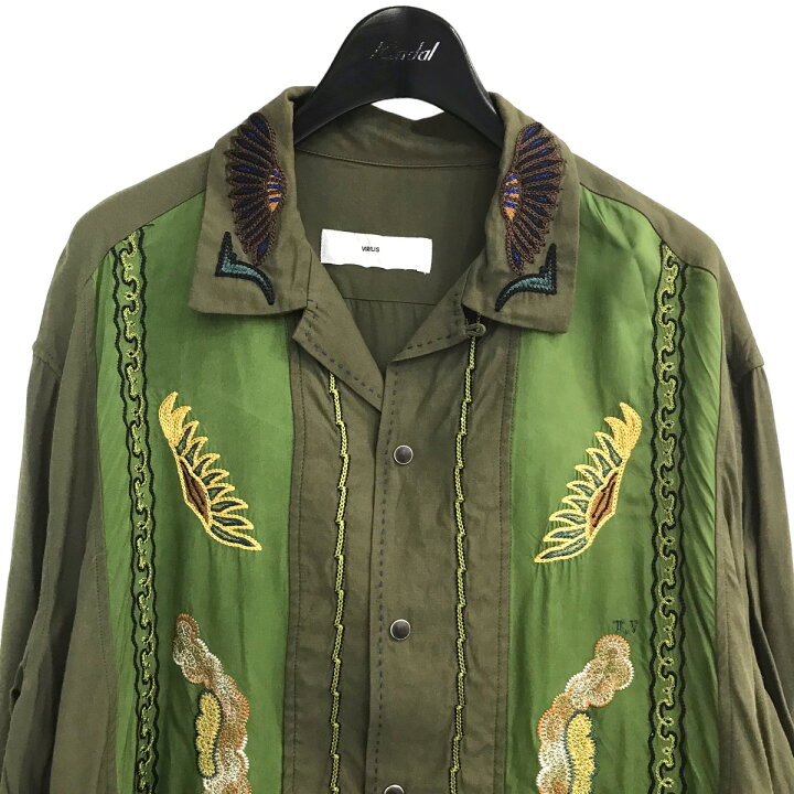 楽天市場】【中古】TOGA VIRILIS「Rayon Embroidery Shirts」 レーヨン  